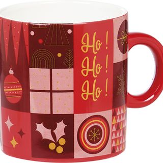 Mug cramique MOSAIQUE FESTIVE/rouge 