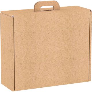 Suitcase Rectangular Cardboard Kraft