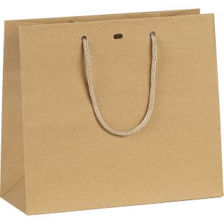Bag paper kraft cord handles eyelet