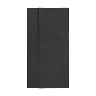 Papel de seda color negro - Paquete de 240 piezas
