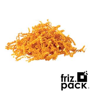 Friz.Pack Frisure papier coloris orange/cognac - carton indivisible de 10 kg