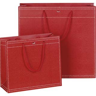 Bag paper red